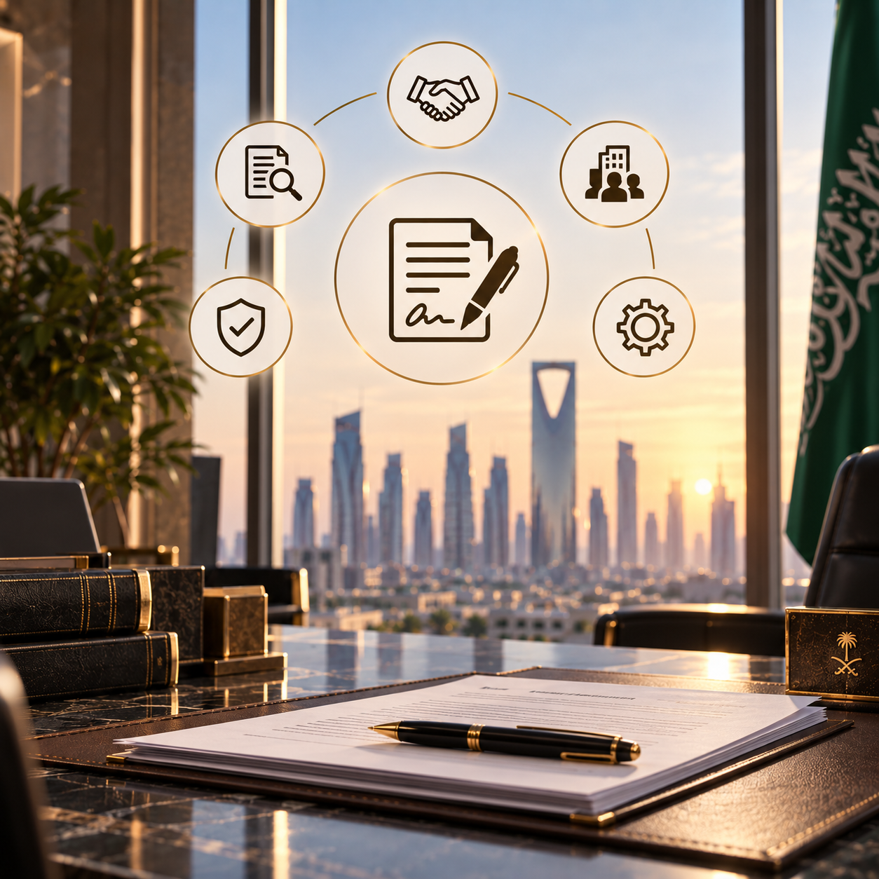 الأسئلة الشائعة حول خدمات صياغة العقود التجارية
