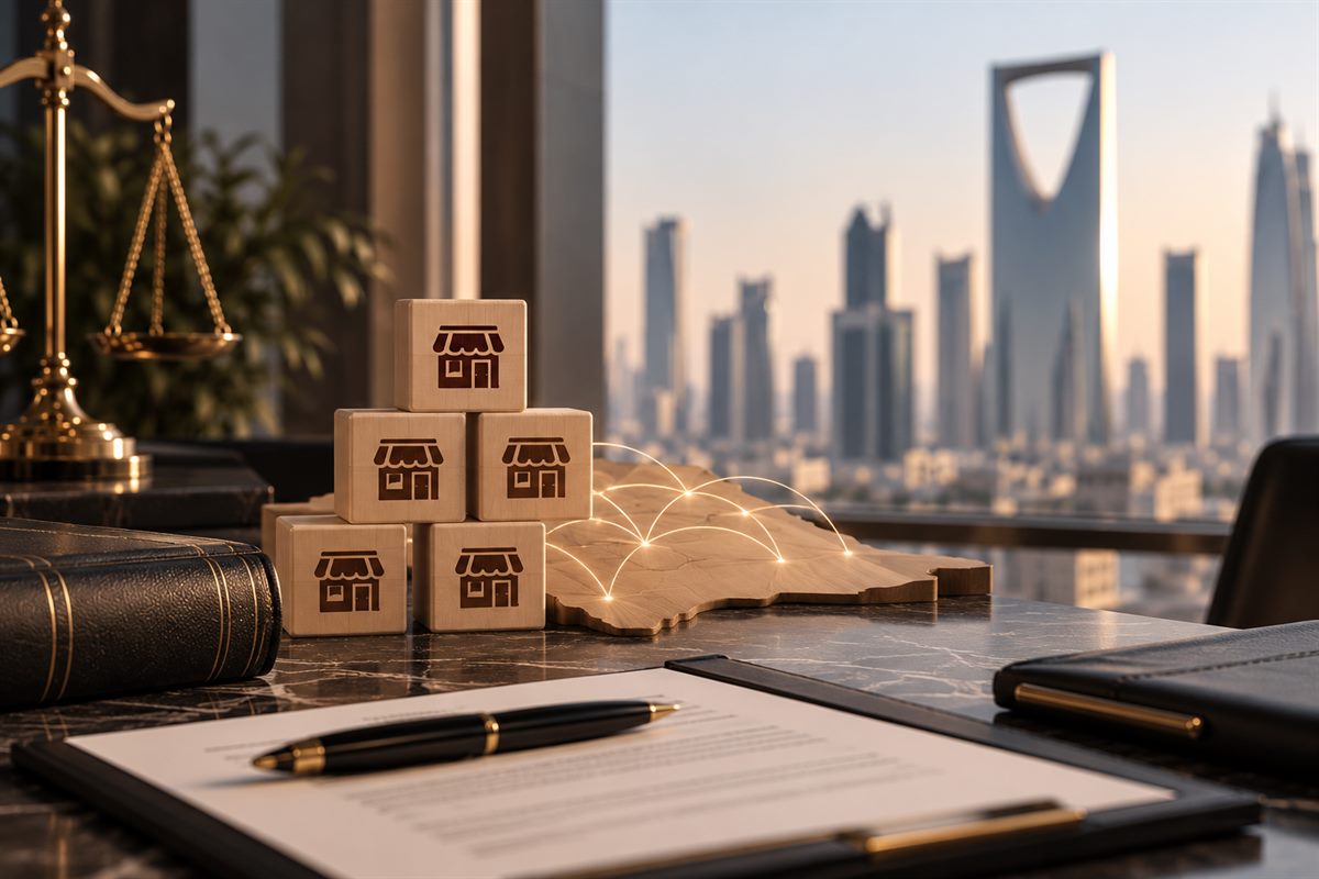 الأسئلة الشائعة حول الخدمات القانونية لمشاريع الامتياز التجاري في السعودية