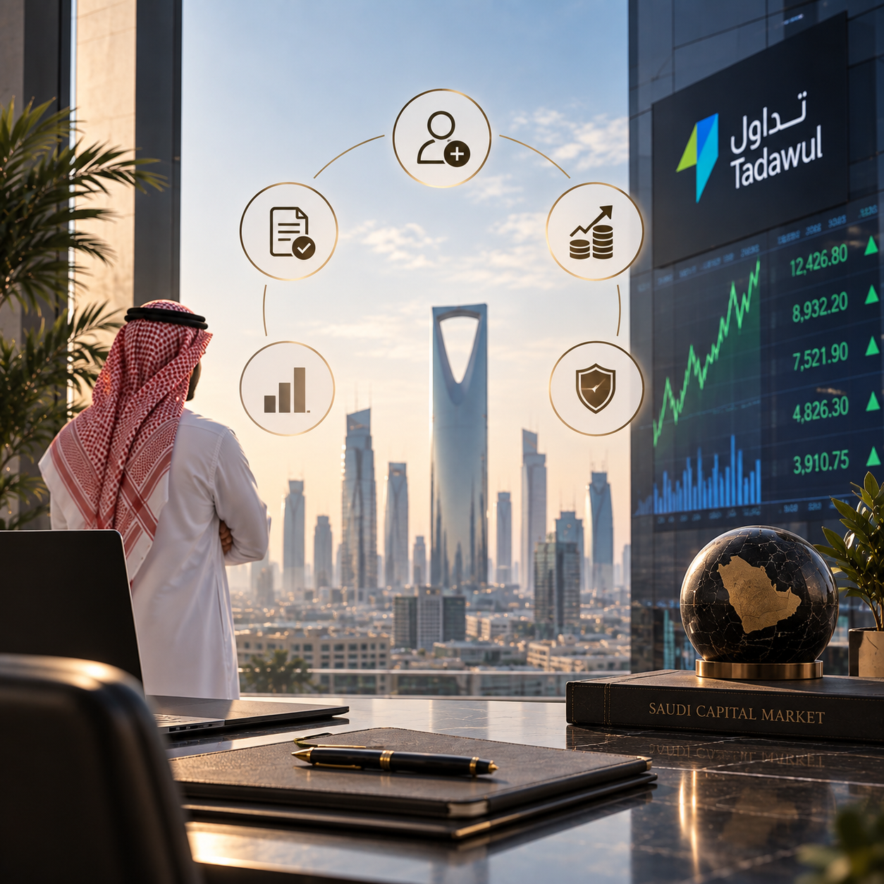 الأسئلة الشائعة عن دخول المستثمرين للسوق المالية السعودية
