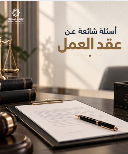 أسئلة شائعة عن عقد العمل