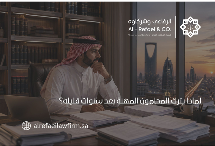 لماذا يترك المحامون المهنة بعد سنوات قليلة؟
